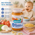 Babylove Bio Makaron Pomidorami I Mozzarellą Pyszny Zdrowy Obiadek Po 8m