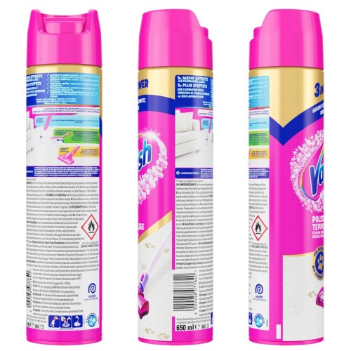 Vanish Pianka Do Czyszczenia Dywanów Tapicerki Usuwa Plamy 650ml Z Niemiec