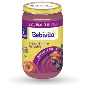Bebivita Bio Deserek Owocowy Mus Jagody Z Jabłkiem 250g Od 5 Miesiąca