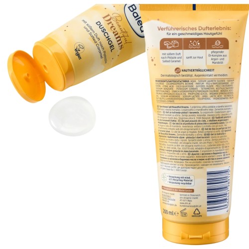 Balea Beautiful Dreams Żel Pod Prysznic Pistacja I Solony Karmel 200ml