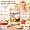 Hipp Bio Tradycyjny Ryż Na Mleczku Z Jabłkami Deserek Dla Niemowląt Po 10m
