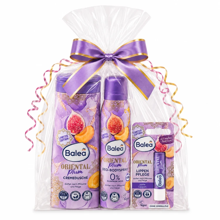 Balea Oriental Plum Gotowy Zestaw Prezent Kosmetyków Śliwka Figa Na Święta