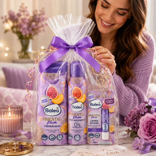 Balea Oriental Plum Gotowy Zestaw Prezent Kosmetyków Śliwka Figa Na Święta