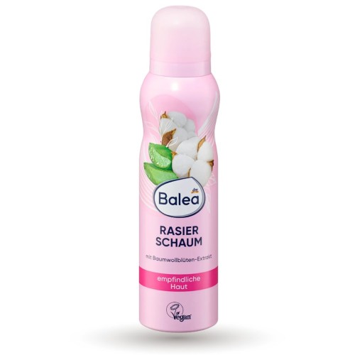 Balea Pianka Do Golenia I Depilacji Ekstrakt Bawełny Aloes 150 ml Aloe Vera