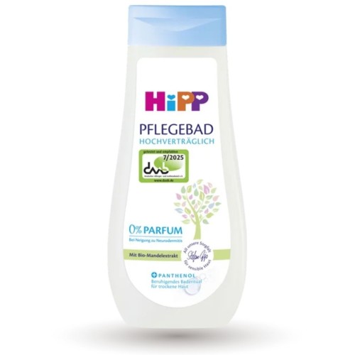 Hipp Pflegebad Pierwszy Płyn Do Kąpieli Niemowląt Sucha Wrażliwa Skóra 200ml
