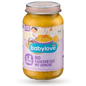 Babylove Bio Pożywna Warzywna Lasagne Bez Mięsa Pożywny Obiadek Po 12m 250g