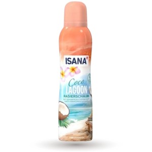 Isana Coco Lagoon Pianka Do Golenia Depilacji Zapach Frangipani Kokos 150 ml