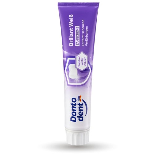 Dontodent Pasta Wybielająca Do Zębów Brillant Weiss 125 ml