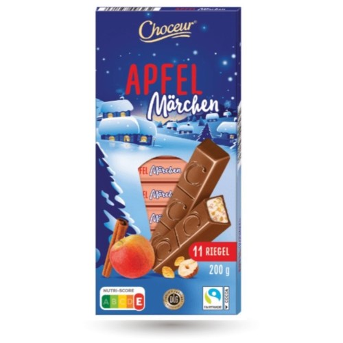 Choceur Apfel Batoniki Świąteczne Z Kremem Czekolada Cynamon Jabłko 11szt
