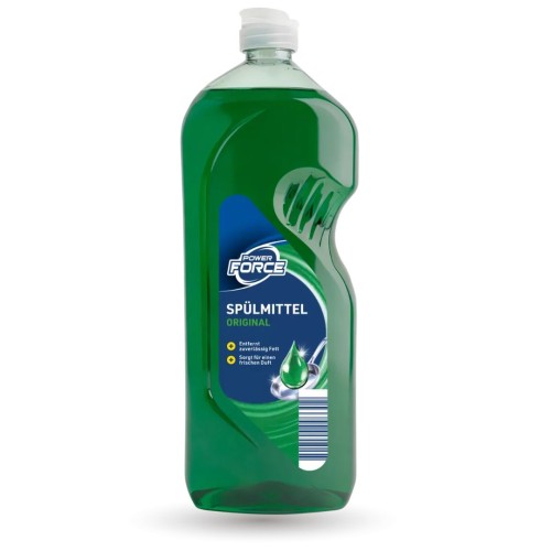 Power Force Original Płyn Do Mycia Naczyń Skutecznie Usuwa Tłuszcz 1L