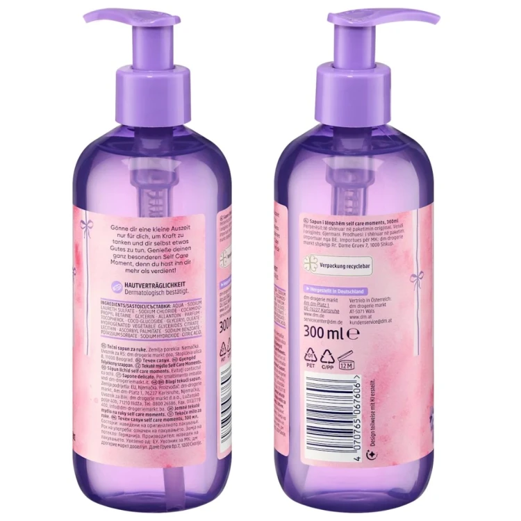 Balea Self Care Moments Kremowe Mydło Do Ciała 300 ml Z Niemiec