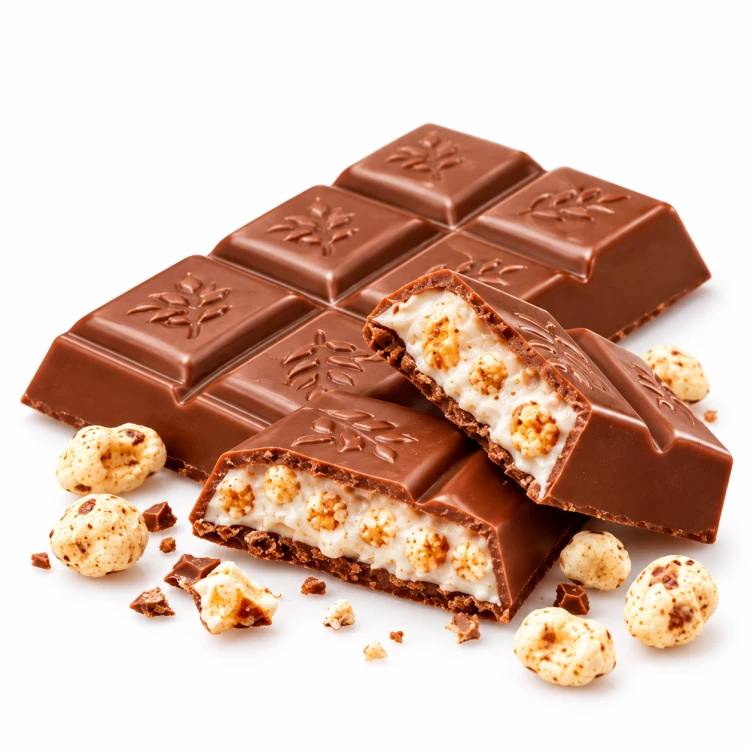 Choceur Milk & Crisp Czekoladki Batoniki Z Nadzieniem Mlecznym I Chrupkami 9 szt 211,5g