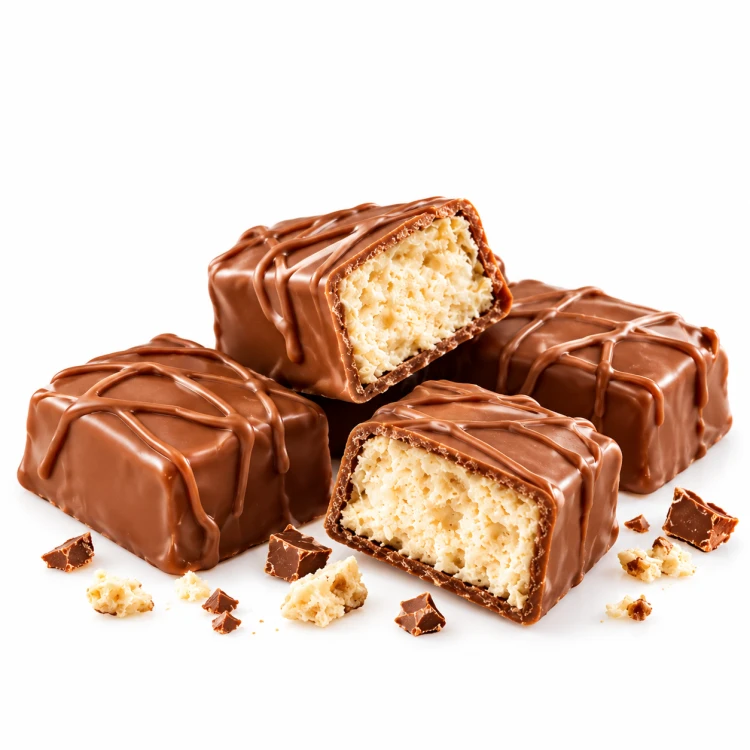 Choceur Milk Bits Mini Batony Z Kremem Mlecznym Polane Czekoladą 350g 20szt