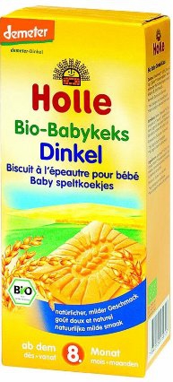 Holle Bio Keksy Orkiszowe 150g 8m Witamina B1 150g Ciasteczka