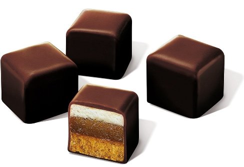 Wintertraum Domino Czekoladowe Kostki 250g Piernik Boże Narodzenie