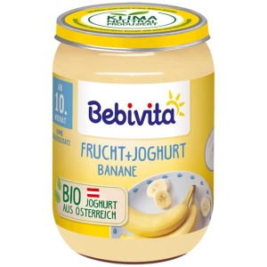 Bebivita Jogurt Bananowy Z Wapniem 10m 190g