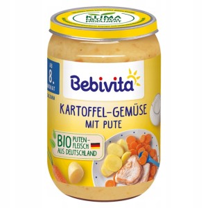 Bebivita Bio Ziemniaki Warzywa Indyk 8m