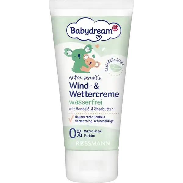 Babydream Krem Na Każdą Pogodę Bez Perfum 50ml Z Masłem Shea