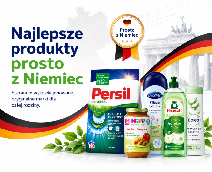 Produkty z Niemiec