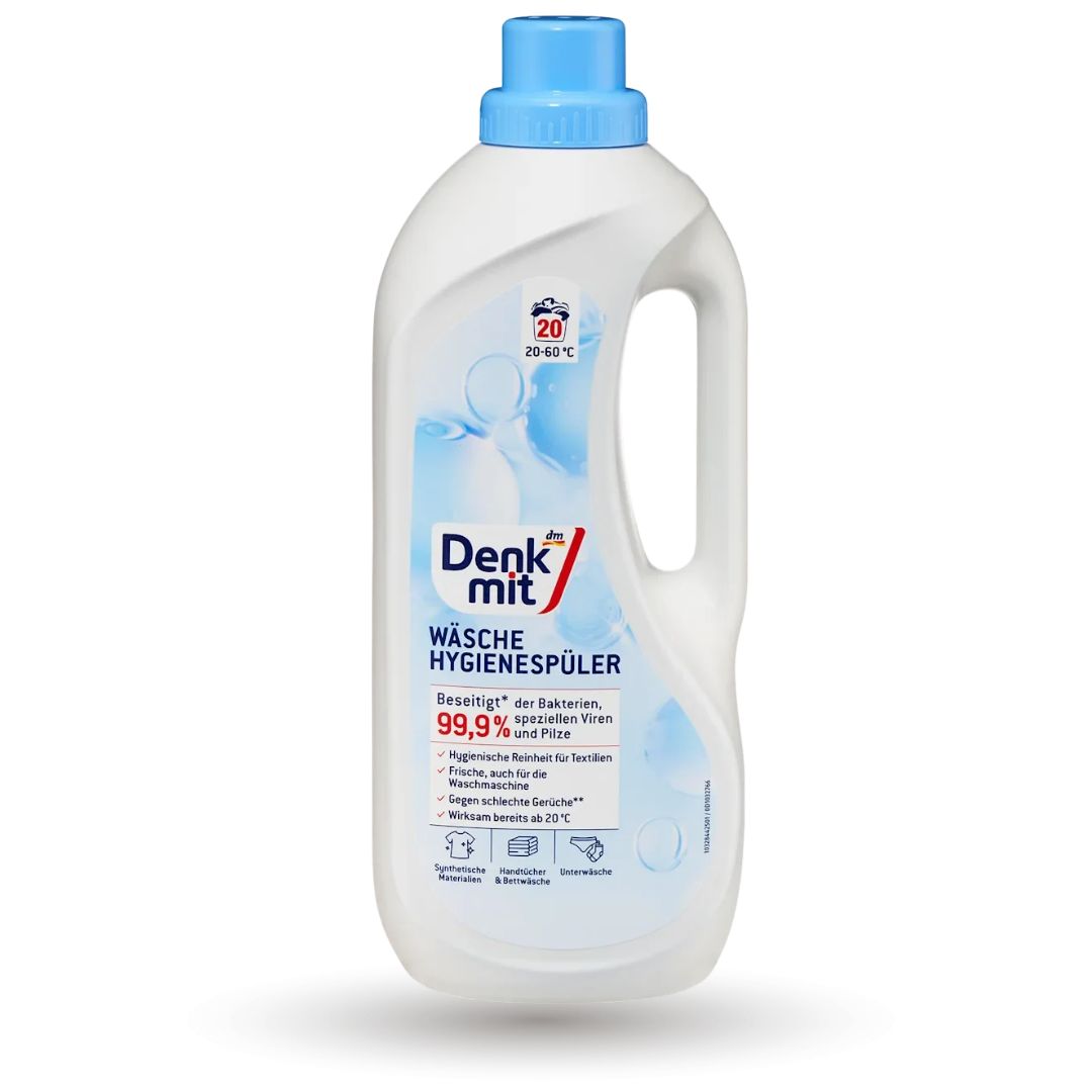 Denkmit Higieniczny Płyn Do Dezynfekcji Ubranek Bakterie Wirusy Grzyby 1,5L