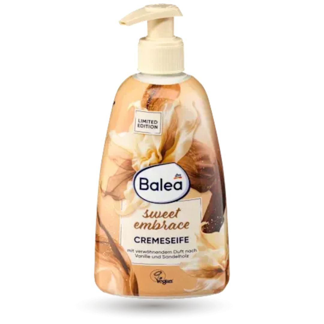 Balea Sweet Embrace Kremowe Mydło Do Rąk Wanilia Drzewo Sandałowe500 ml Z Niemiec